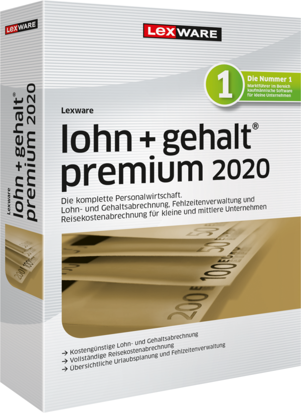 Lexware lohn+gehalt premium 2020